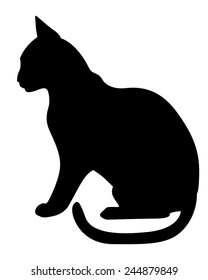 10,802 Fluffy Cat Silhouette Images, Stock Photos & Vectors 