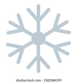 vector illustrations of small sweet snowflakes