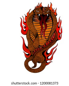 Vector illustrations snake