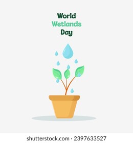 Vector Illustrations for World Wetland Day
