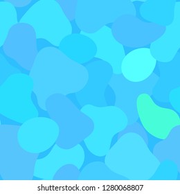 Vector illustration.Seamless blue abstract background.EPS 8