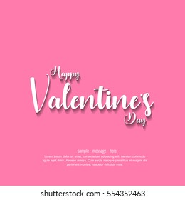 vector illustration.valentine's day.with beautiful heart