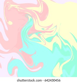 Vector illustrative of marble ink textured by pastel water color painted.It can be used as template background for web,banner or wallpaper.