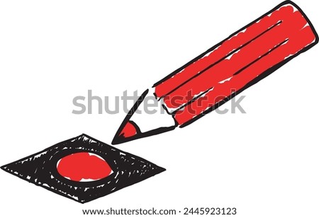 Vector illustraton vote on Election Day