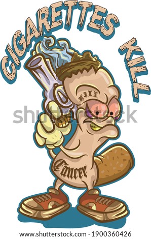 Vector Illustrator 8
Stop smoking.
Cigarettes can kill you.