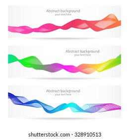 Vector illustrator, Abstract line sets colorful, webpage, design