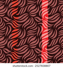 Vector illustrator. Abstract pattern. background texture pattern with seamless floral color beautiful flower digital print.