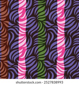 Vector illustrator. Abstract pattern. background texture pattern with seamless floral color beautiful flower digital print.