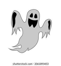 ilustrador vectorial fantasma horror halloween