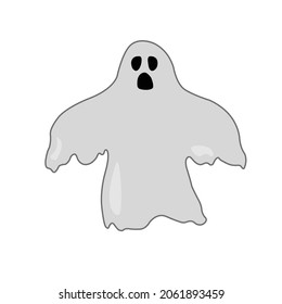vector illustrator ghost horror halloween