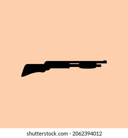 vector illustrator gun handgun isolated