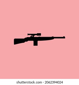 arma de ilustrador vectorial aislada