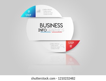 vector illustrator Infographic Timeline design with icons. Infographics for business concept,