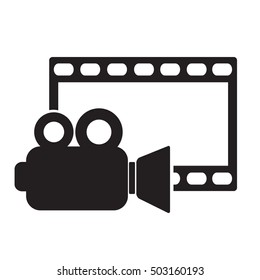 Vector illustrator of media player icon.