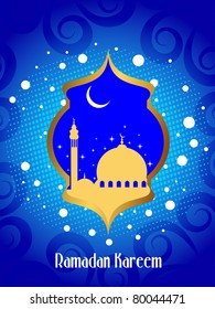 vector illustrator for ramazan celebration