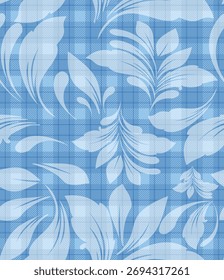 Vector illustrator Striped. Seamless Pattern farmhouse style stripes texture. Woven linen cloth pattern background. Line striped closeup weave fabric