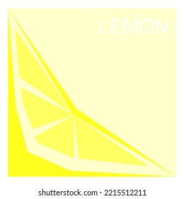 Vector illustratsion a slice citrus 