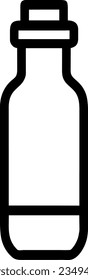 vector illustrattion of bottle icon