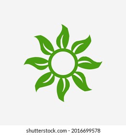 Vector illustrtion of abstract floral design