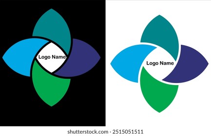  Vector ilustración logotipo personalizable Plantilla