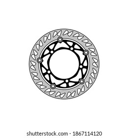 Vector ilustration of disc brake
Suitable for automotive business icons