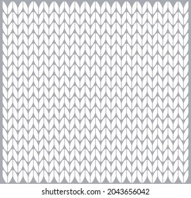 Ilustración vectorial del fondo transparente de tejido gris