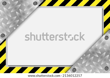 vector ilustration metal construction bacground good for construction working alert, constuction background, printing construction needs etc.