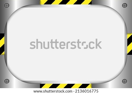 vector ilustration metal construction bacground good for construction working alert, constuction background, printing construction needs etc.