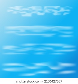 vector ilustration realistic summer cloud cloud good for ornamen your digital content