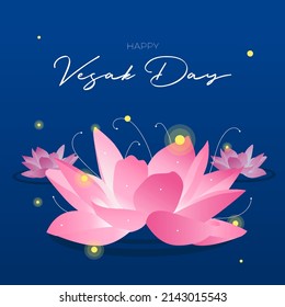 Vector Ilustration for Vesak Day