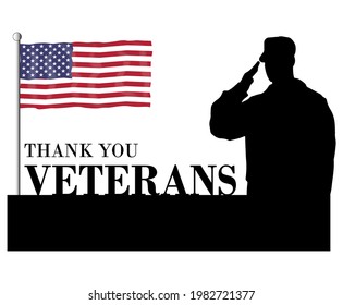 Vector image of the 11th day of veterans day november