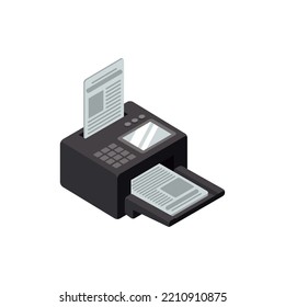 vector image. 3D embossed edge office icons with no background.