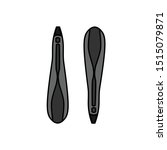 Vector image of 3D pen for 3D printing.