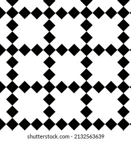 Vector, Image of Abstract geometric pattern, black and white color, transparent background