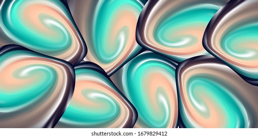 
Vector image of abstract multi-colored shapes. Abstract background. Vector illustration, eps