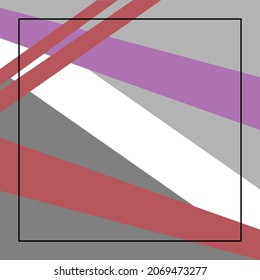 vector image of abstraction pictures purple