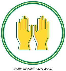 imagen vectorial. icono de agricultura con fondo blanco y líneas verdes.