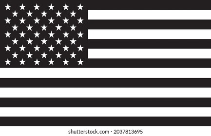 vector image of American flag