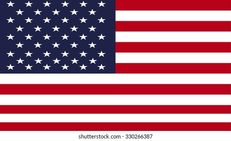 vector image of american flag