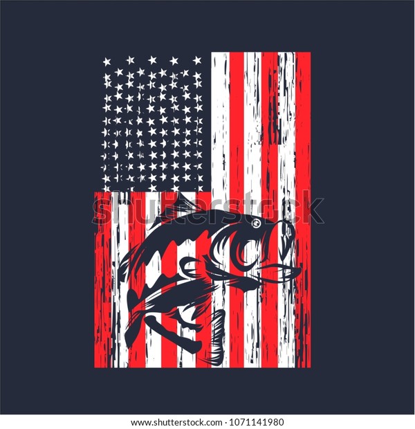 Free Free 118 Fishing American Flag Svg Free SVG PNG EPS DXF File
