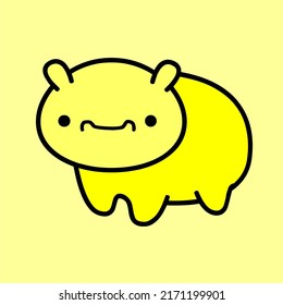 vector image of animals for baby logo business or for kids poster