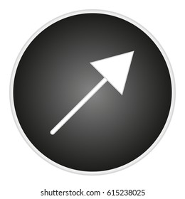 vector image arrow button