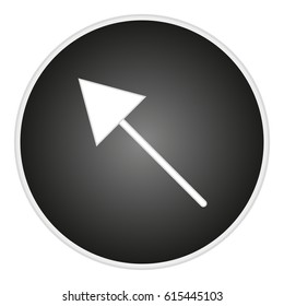 vector image arrow button