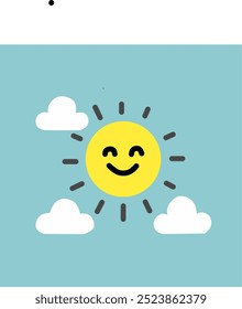 Imagem vetorial, design de arte e emoticon de desenho.