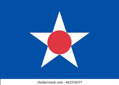 Vector image of  Asahikawa city flag, Hokkaido  prefecture , Japan. Proportion 2:3. EPS10.  