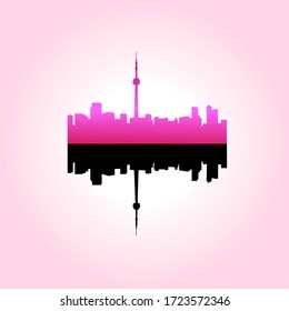 Vector image of Auckland, New Zealand 