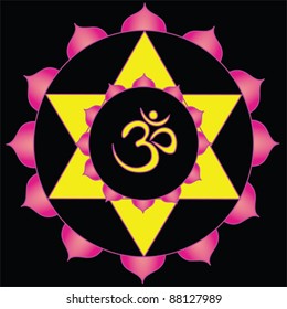 Vector image of Aum symbol