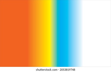 vector image of background design with a combination of white, blue, yellow and orange