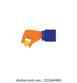 vector image bank elements icons on white background.