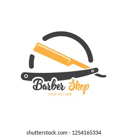vector image barber shop logo